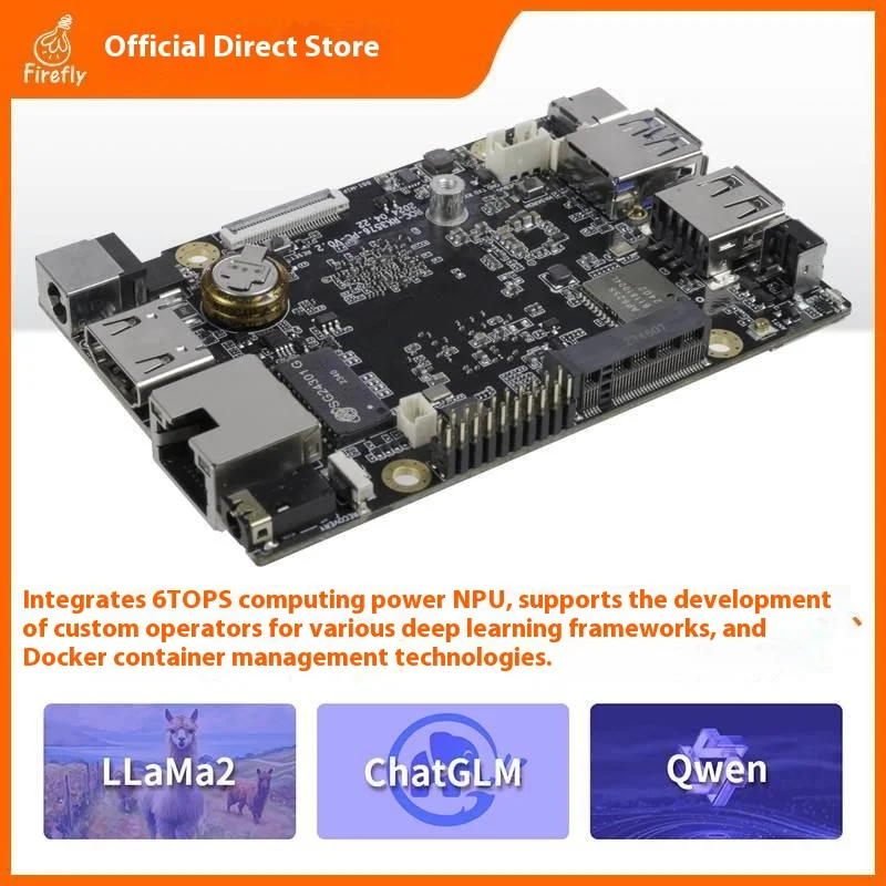 ROC-RK3576-PC 8-core 6T computing power AIOT motherboard 4K encoding and decoding localization RK3576 Ruixin Micro