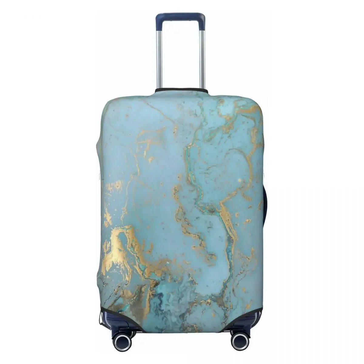 

Custom Marble Design Texture Abstract Pattern Suitcase Cover Modern Geometric Graphic Luggage Covers Protector for 18-32 inch