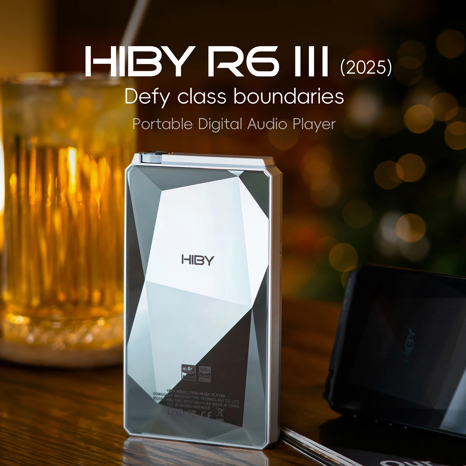 HiBy R6III 2025 / R6 Gen 3 Android 12 Music Player MP3 USB DAC HIFI WiFi Bluetooth 5.0 CS43198 *4 MQA16x DSD512 PCM768 4500mAh