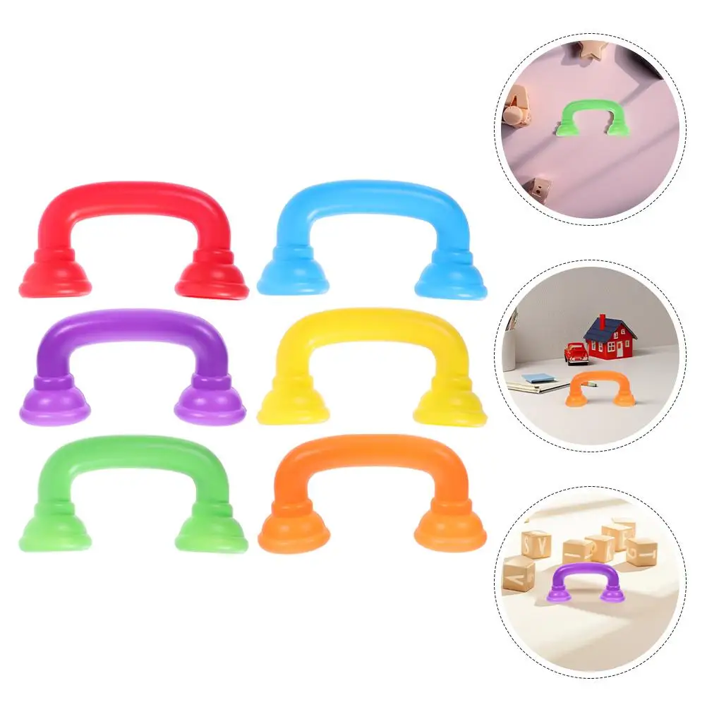 6 ชิ้นของเล่นตัวรับสัญญาณโทรศัพท์เด็กพลาสติกจําลองโทรศัพท์ Prop รุ่น