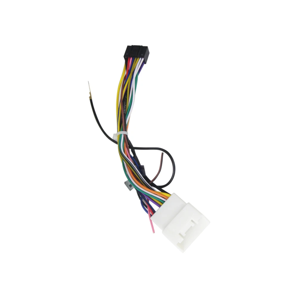 MEKEDE Android Car Radio Wiring Harness Cable Adapter 16pin For Mitsubishi Lancer 2007+ Outlander Pajero ASX