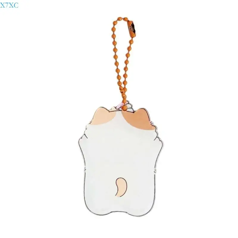 

X7XC Photocard Holder Korean Popular Photo Card Holder with Keychain Cards Holder