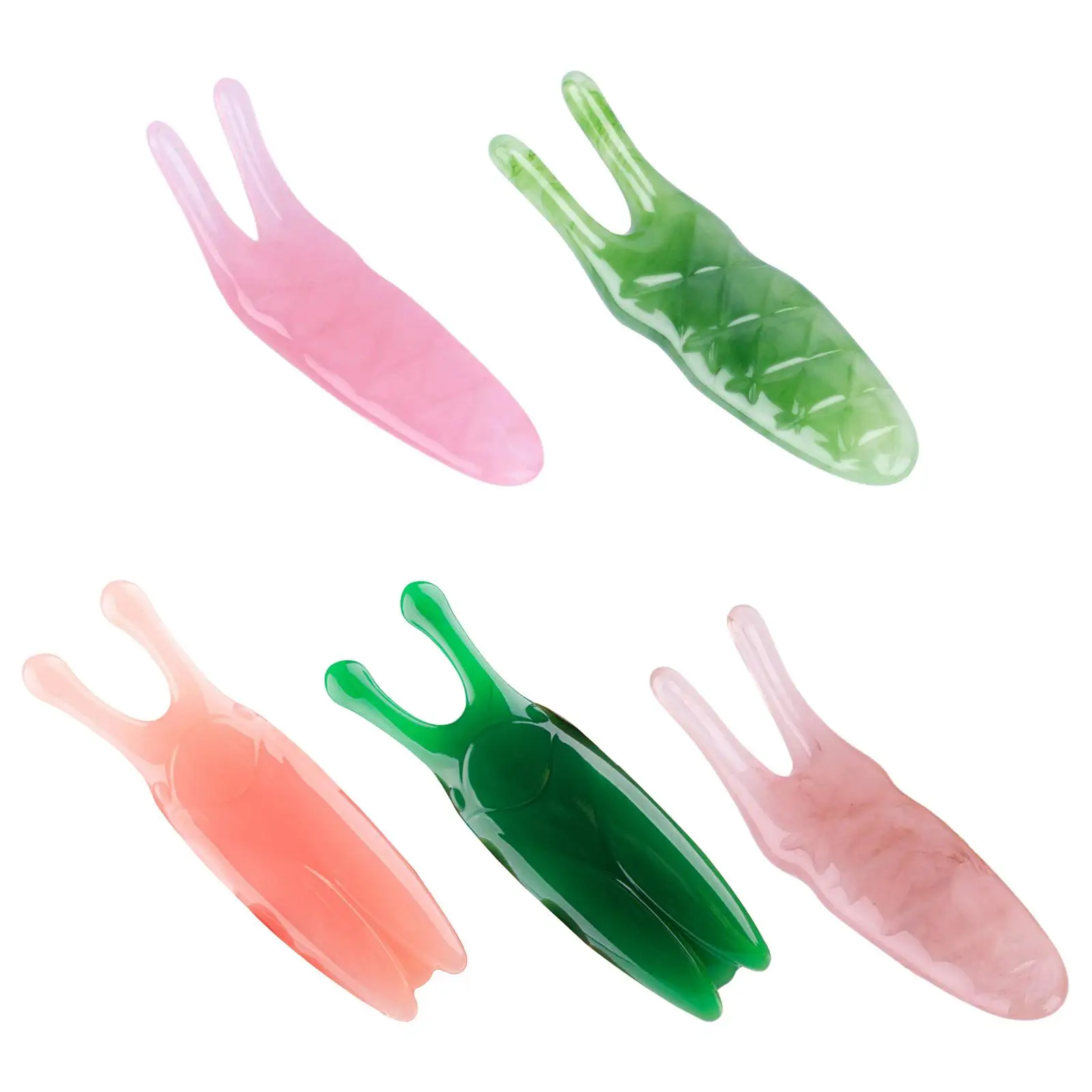 كشط على شكل الراتنج مكشطة الوجه الوخز بالإبر تدليك مجلس الوجه الظهر السفر