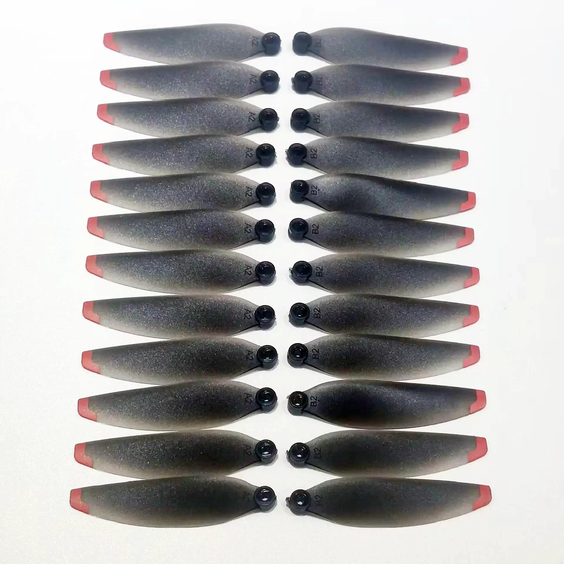 Original M1S Drone Propeller Spare Part RC Quadcopter M1S Blade CW CCW Wing Fan Maple Leaf Accessory 24PCS(3Set)