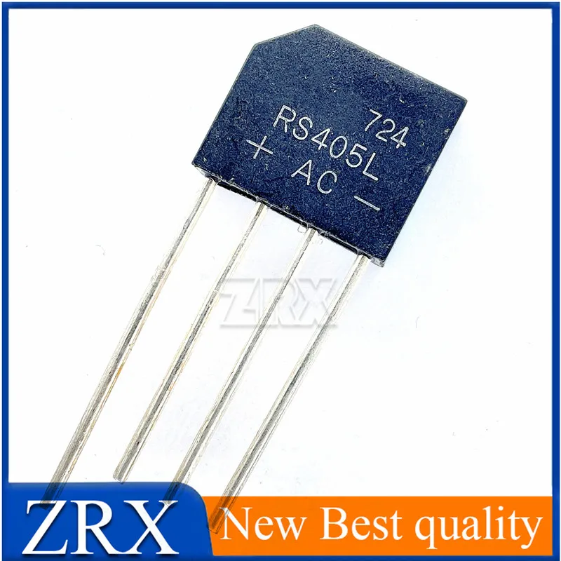 Новинка, оригинальный выпрямительный мост RS405L, плоский мост в линии SIP-4, 5 шт./партия