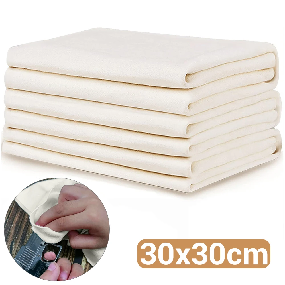 Paño de limpieza para pistola de 30x30cm, paño de limpieza para pistola Rilfe, estera sin pelusa, toallitas de limpieza para pistola, Kit de limpieza para pistola de caza