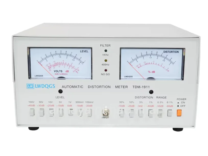 

Автоматический измеритель аудиоискажений TDM-1911 GAD-201G, 0.01% THD, 110В/220В, тестер, измерительный прибор, диапазон 30% (1 шт.)