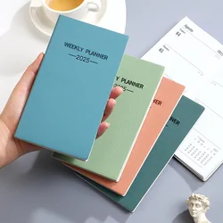 2025 A6 Agenda Book portatile Softside Planner blocco note quaderno inglese cancelleria forniture scolastiche per ufficio