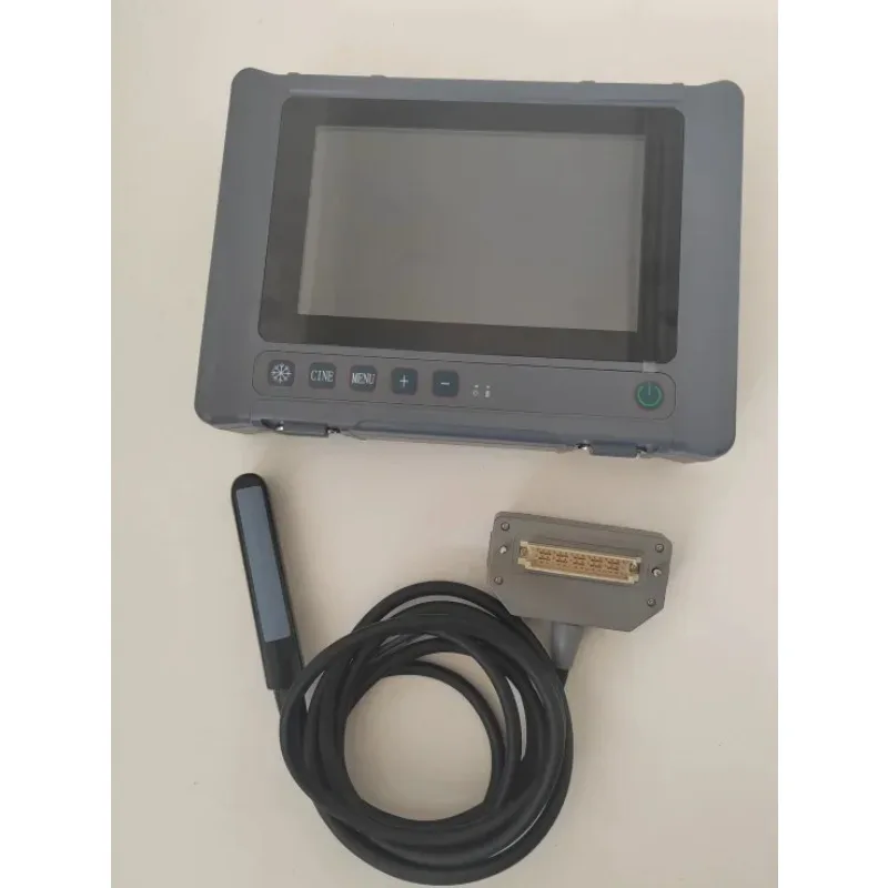 Veterinary Abdominal Cattle Back Fat Ultrasonido Vet Ultrasound Sheep Horse Sonar Scanners with Rectal Linear Probe