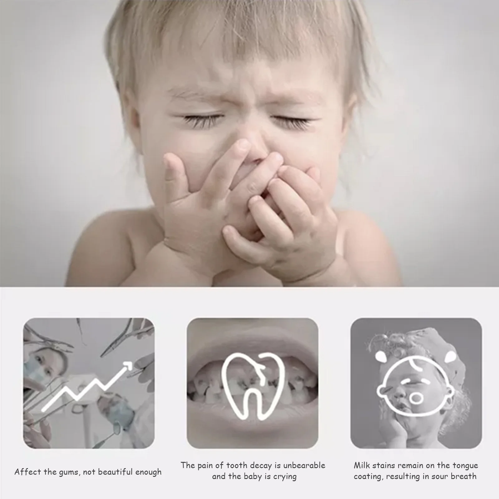 

30 шт., зубная щетка на палец, детский очиститель для рта, мягкие нежные детские зубные салфетки для языка, портативный тренажер для гигиены полости рта