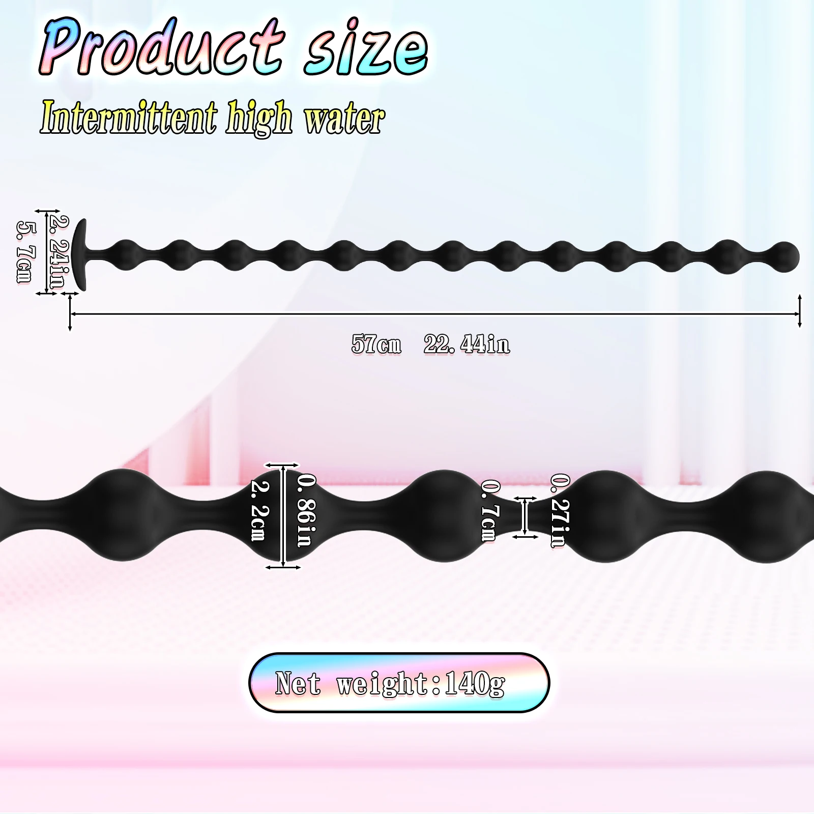 مبيعات المصنع الخرز الشرجي الطويل بوتيسد سيليكون المكونات الشرج/الكرات تحفيز الشرج/موسع سحب حبة دسار ولكن المكونات الكبار Sextoy #5