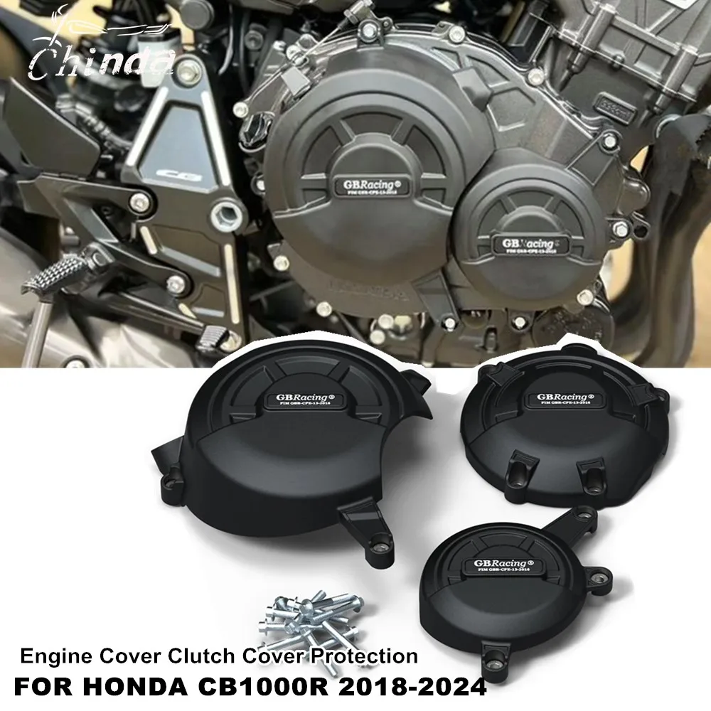 

CB1000R Motorcycle Engine Protective Cover Guard Protector Fall Protection Cover For Honda CB1000R CB 1000R CB1000 R 2018-2024