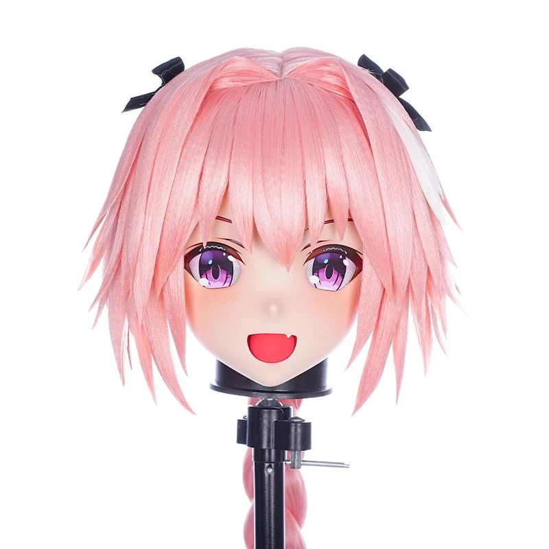 

Full headband lock Customize Full Crossdress Doll Female/Girl Cartoon Character Kig Cosplay Japanese Anime Kigurumi Masks