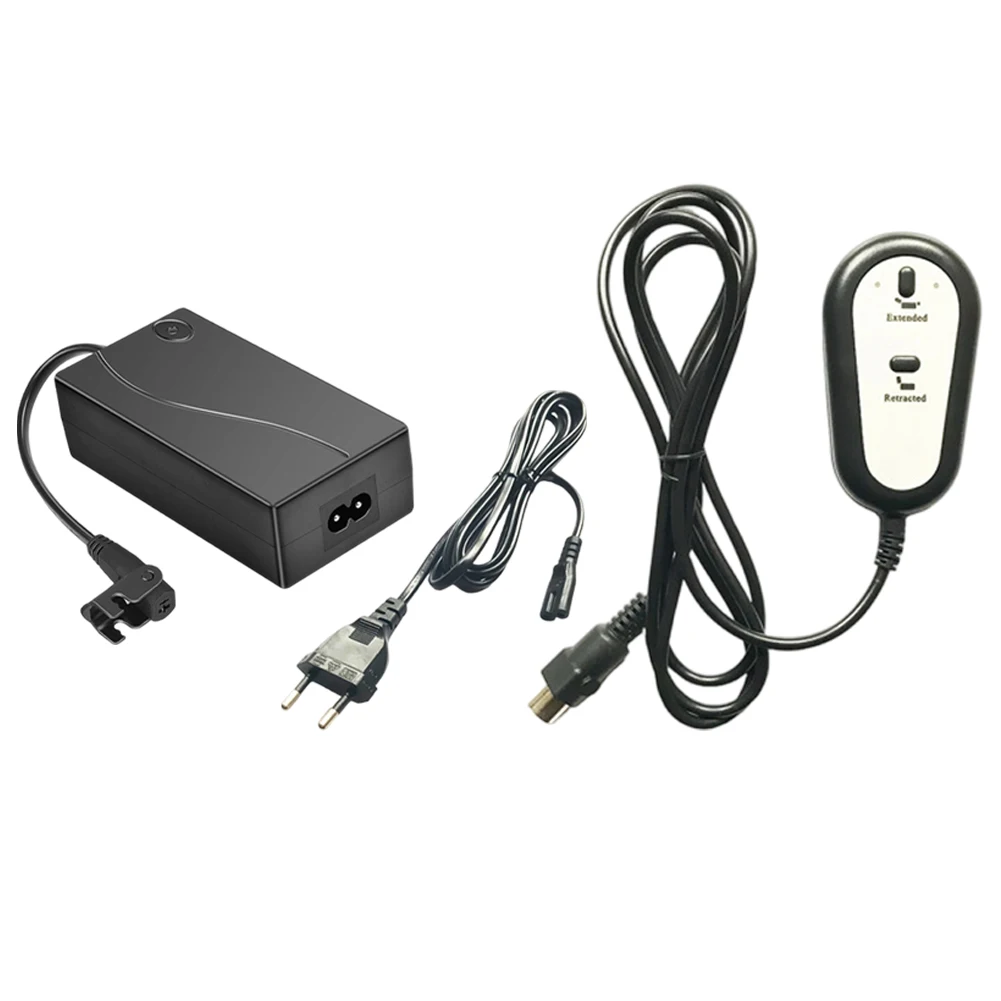 2 Button DC24V Electric Recliner Remote Control ABS For Wired Handset For Sofa Chair Massage Bed Motor Actuator Replacement Part