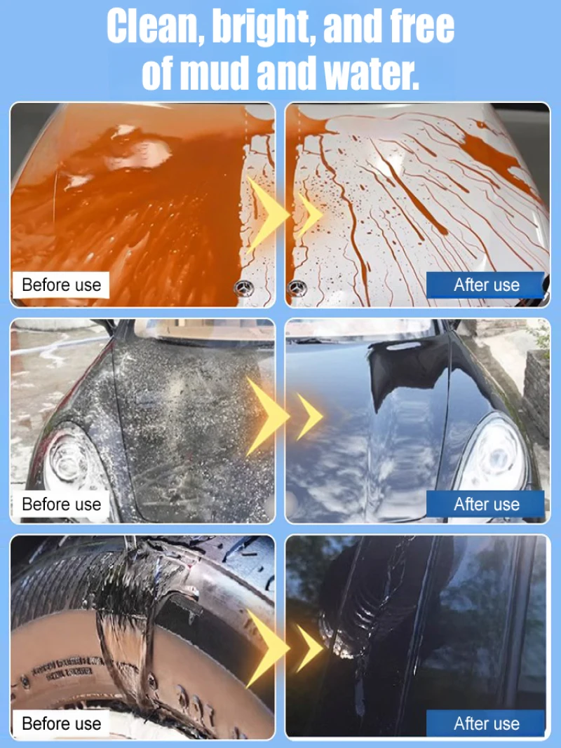 منظف زجاج السيارة، مزيل فيلم الزيت الزجاجي، منظف الزجاج الداخلي القوي للسيارات، منظف الزجاج الأمامي للسيارة، يزيل بقع الماء
