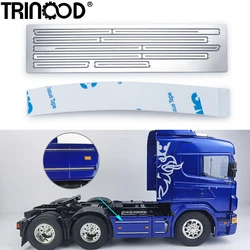 TRINOOD RC Car Side Plate Decorative Strips for TAMIYA R620 1/14 RC Truck Tow Tractor Trailer Upgrade Parts