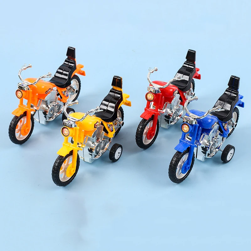 

1pc New Kids Plastic Pull back Beach Motorbike Model Four-wheel Motorcycle Model Kids Children Toys Educational Gifts Fun Toys