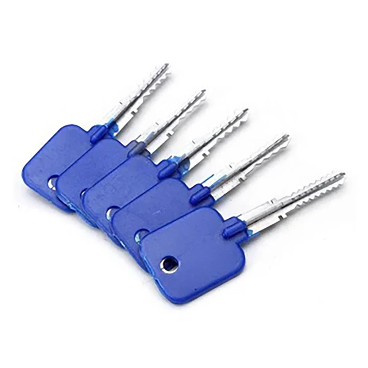 5/10PCS Master Keys Lock Key Set Multiple Shapes Lock Picking Emergency Tool Locksmith Tool Set for Locksmith Skill Training