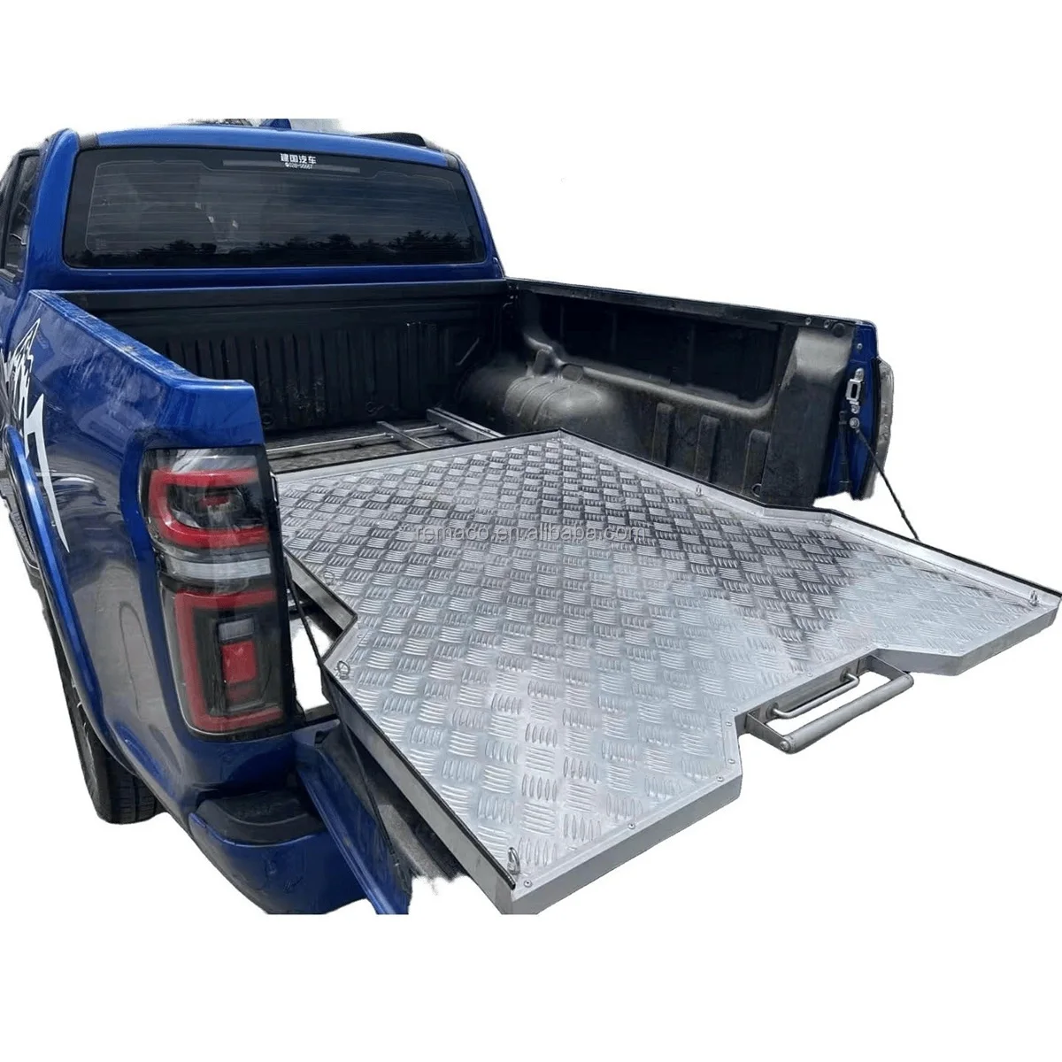 

Special Interior Kits For Pickup Truck Cargo Box Slide Rails With Sliding Trays Trunk Guide Rails And Push Plates Drawers