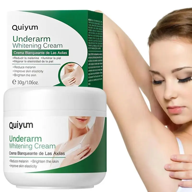 

30g Underarm Lightener Cream Dark Spots Skin White Care Cream for Armpit Bikini Line Elbows Intimate Area Knees Inner Thigh