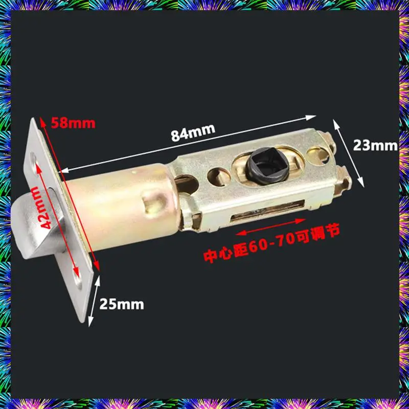 ZIZI 1 Set Kunci Pintu Amerika Set Kunci Pintu Tipe 3 Tuas