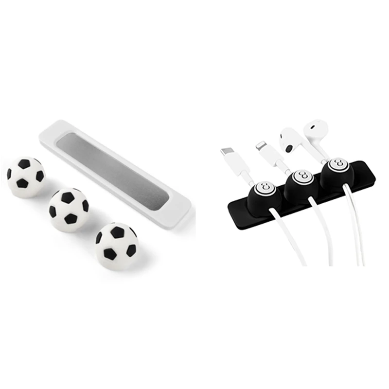 Soporte magnético para cables de coche, Clips para cables de escritorio