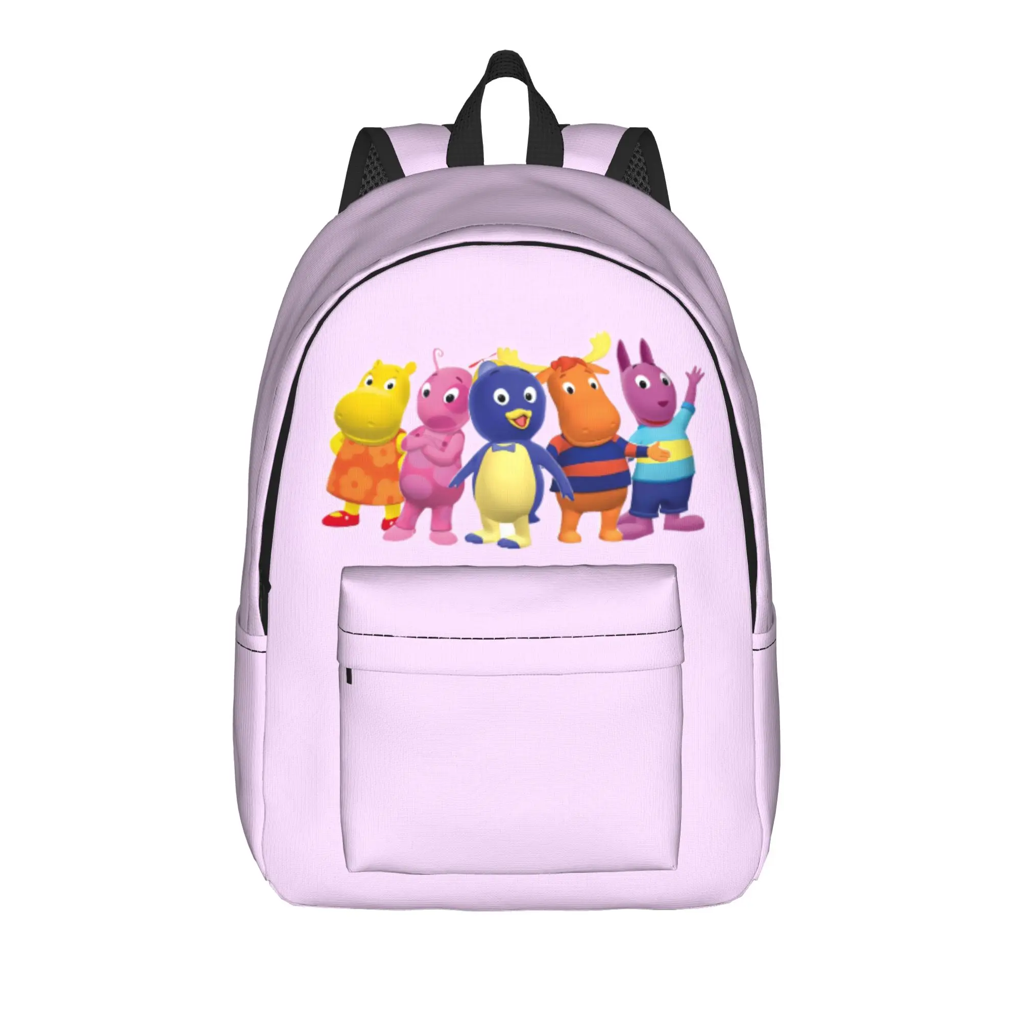 The Backyardigans Backpack  Style Backpacks Men College Pattern High School Bags Colorful Rucksack