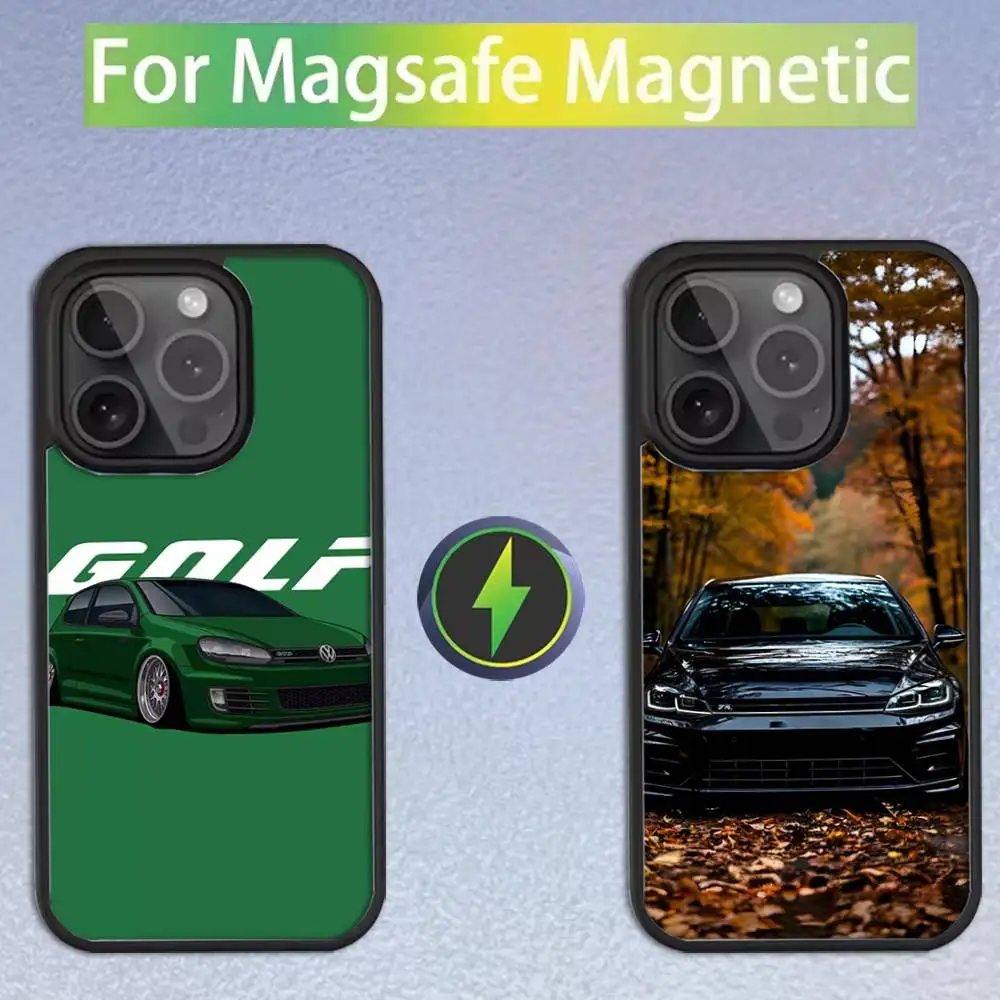 

Golf MK1 GTI Car V-VolkswagenES Phone Case For iPhone 16,15,14,13,12,11,Pro,Max,Plus,Mini,SE Magsafe Magnetic Wireless Charging