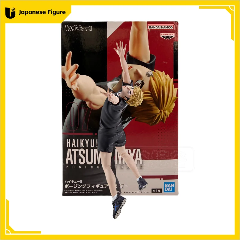 

In Stock Original BANDAI BANPRESTO Haikyuu!! Miya Osamu Miya Atsumu PVC 15CM Anime Character Model Collection Toys Gifts JP