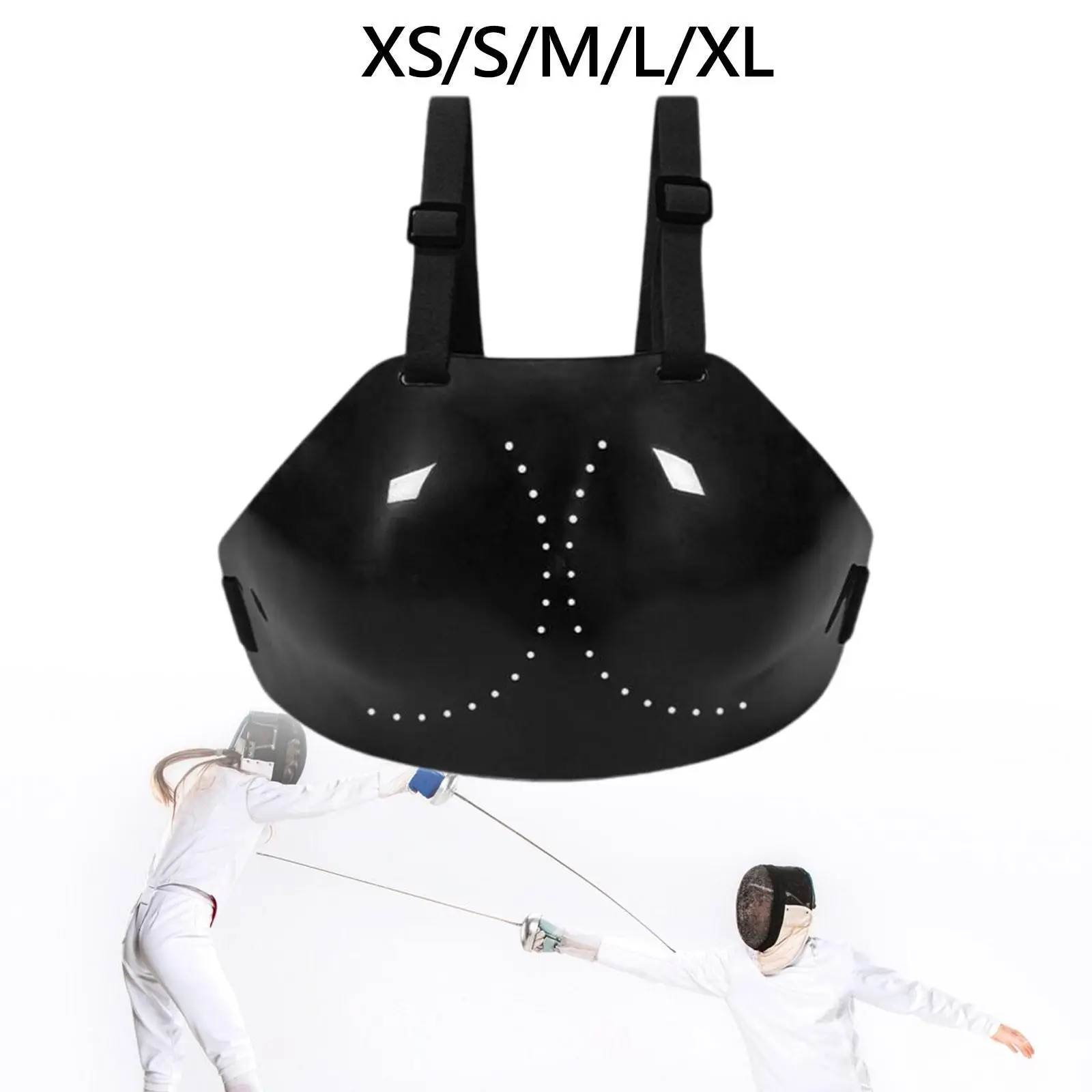 

Women's Fencing Chest Guard Adjustable Strap Breast Protector for Kickboxing Karate Foil Epee Sabre Muay Thai Accessories