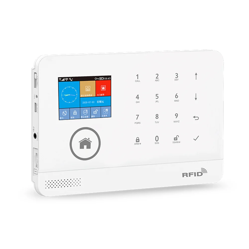 Tuya Smart Life  WIFI+GSM Burglar Alarm System Touch Keypad Home Security Alarm Sensor Motion Detector Door Contact