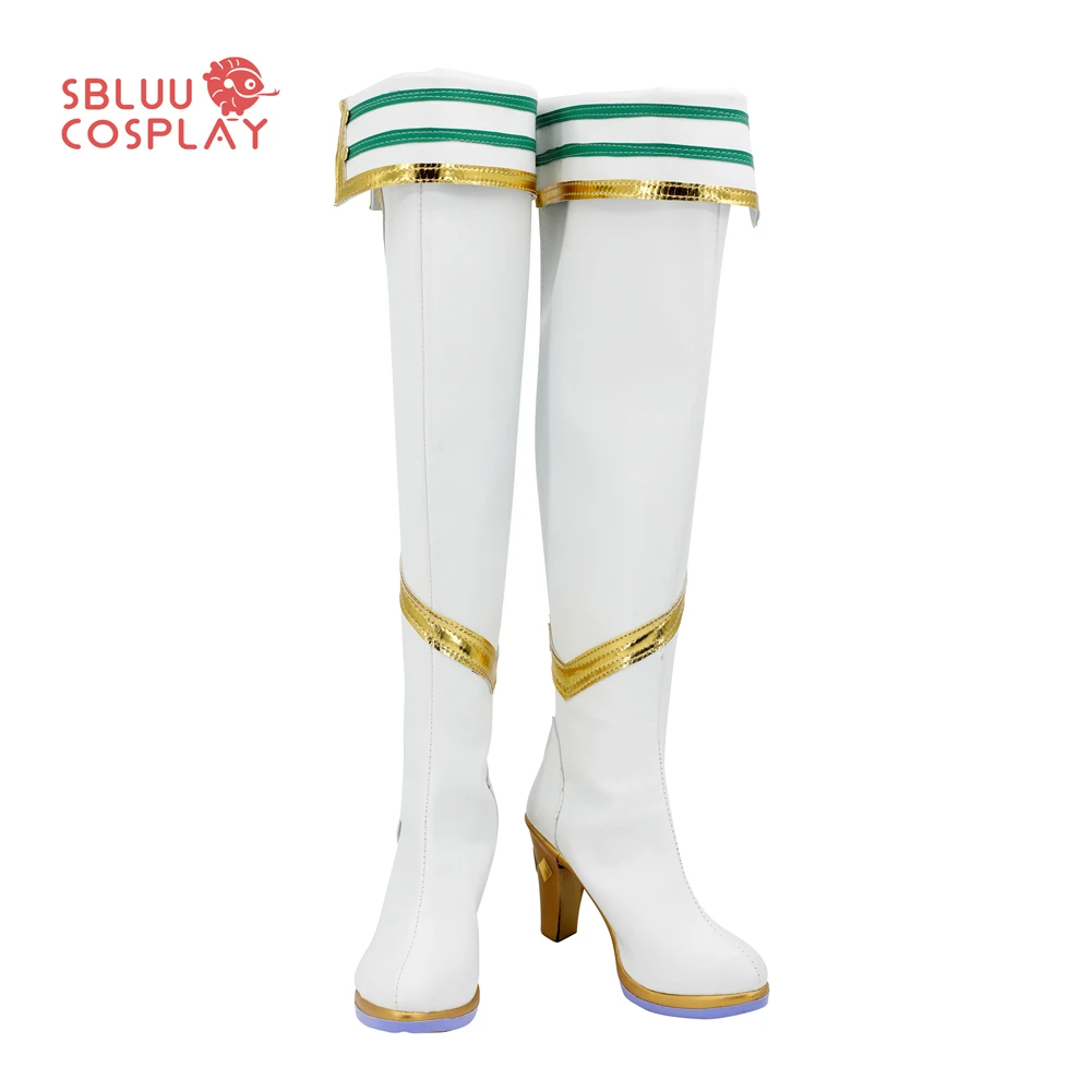 SBluuCosplay Anime Vetario Cosplay Chaussures, Bottes sur mesure