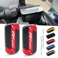 For KYMCO AK550 AK 550 2022-2023 Motorcycle Front Brake Fluid Reservoir Oil Cup Cap Master Cylinder Cover