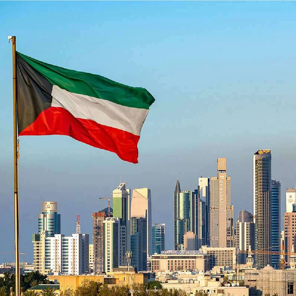 90x150 см KW KWT Флаг КУВАИТА