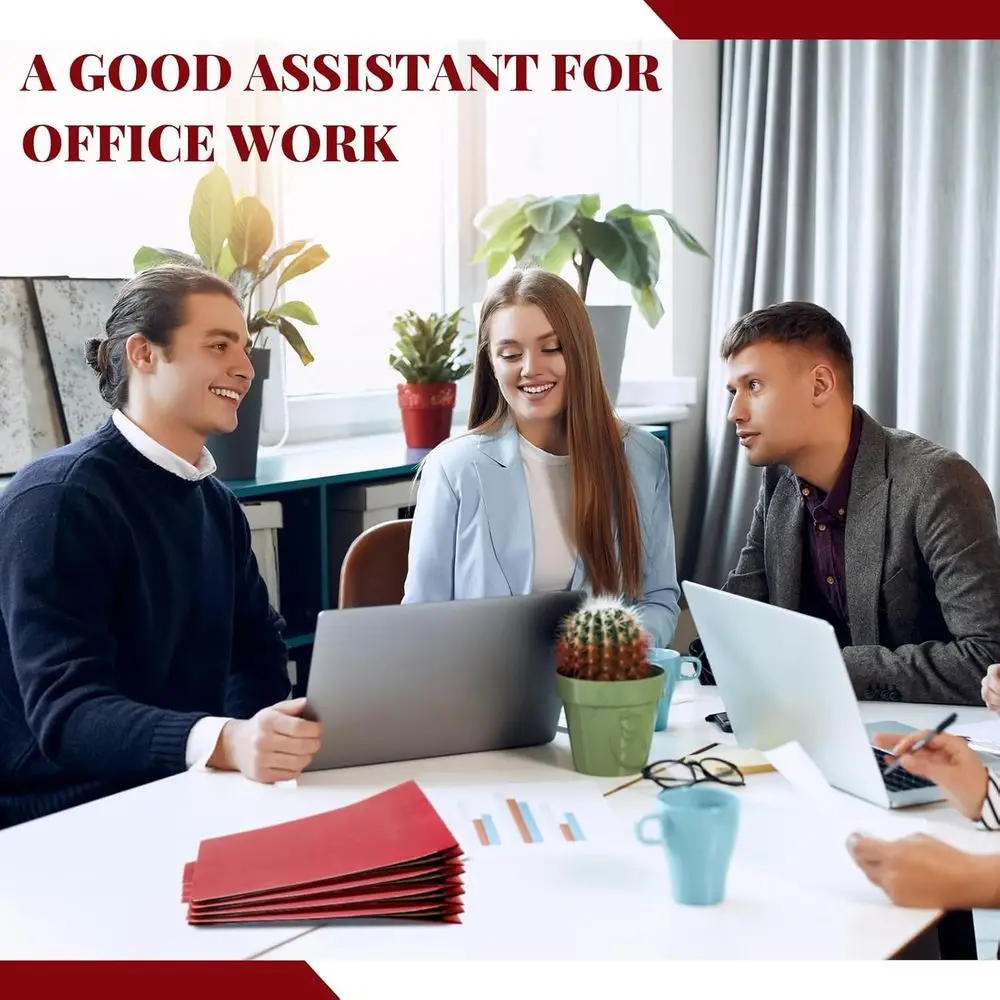 Robuste Drucktafel-Aktenordner im Letter-Format mit Erweiterung und Befestigung, ideal für Lehrer und medizinische Profis, Dark R