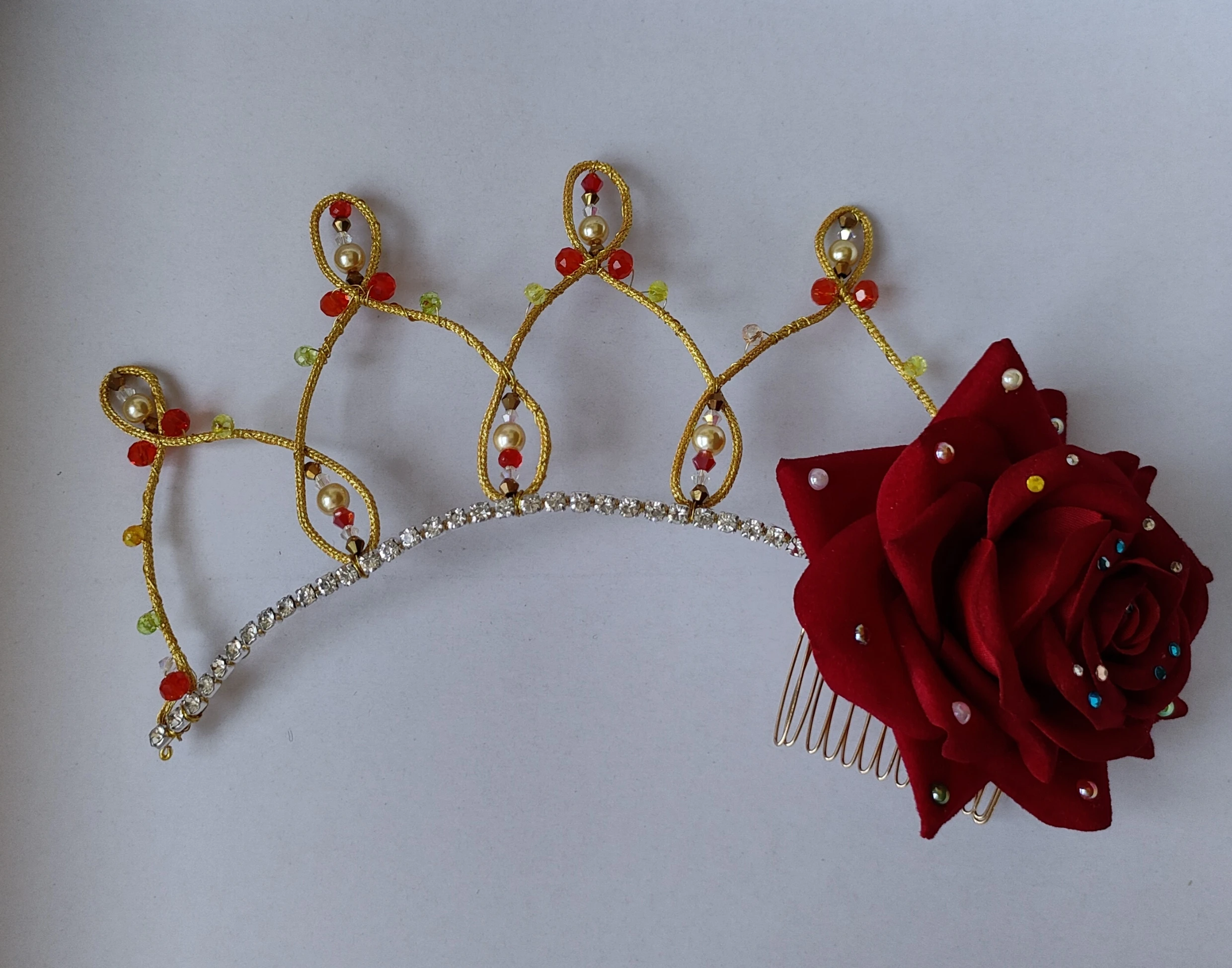 Ballet fait à la main personnalisation Hall Quichotte Pagita Variations chapeaux Performance compétition épingle à cheveux fille