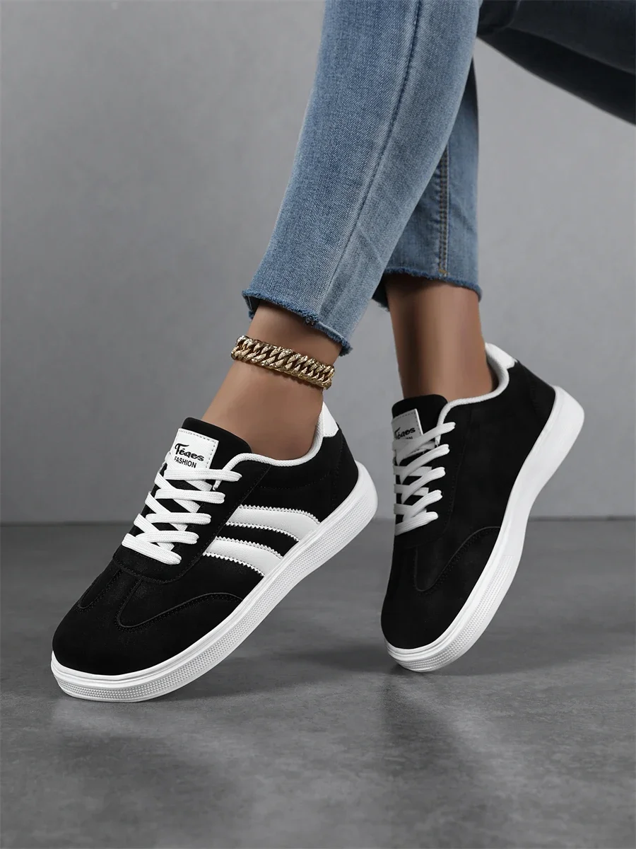 Versatile Breathable Platform Sneakers For Women Lightweight Shoes_voghion.com