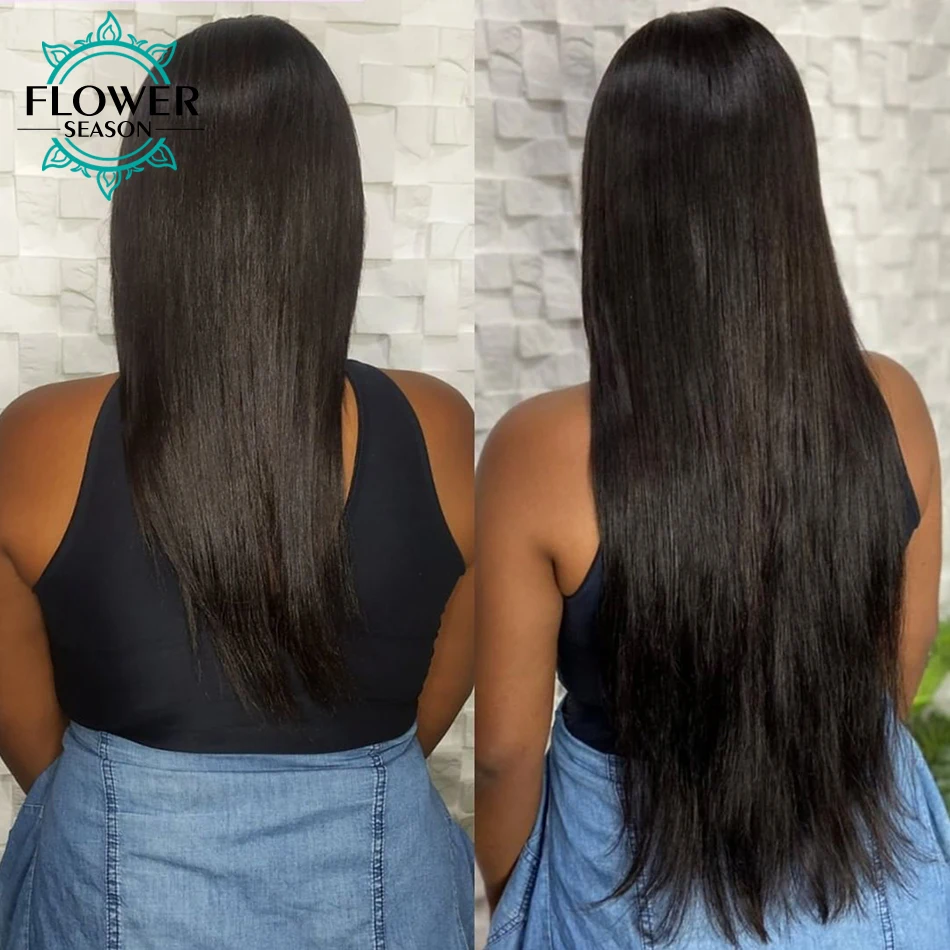 Extensions de Cheveux Humains Lisses 100% Remy, Trame de Peau, Colle Adhésive sur Bande, pour Femme, 40 Pièces/Ensemble, Document Naturel