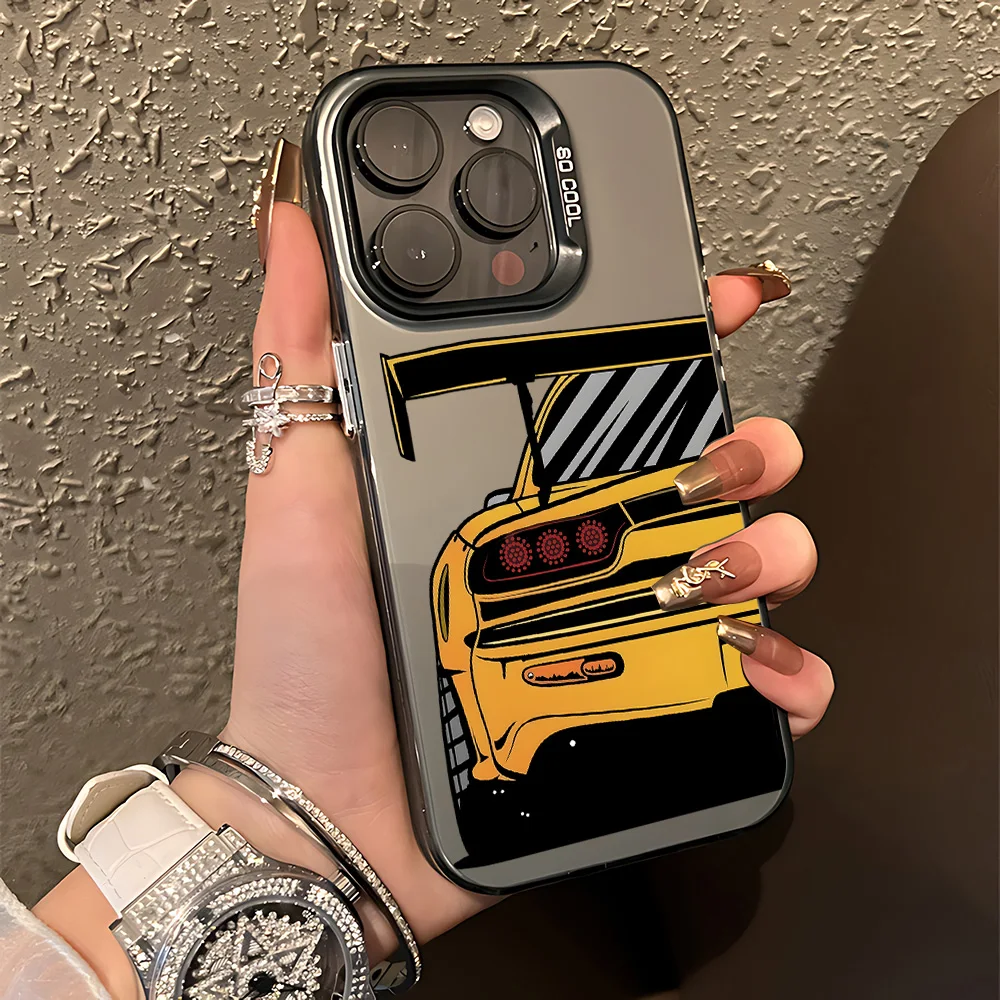 Крутой чехол для телефона JDM Sports Car для Samsung Galaxy A17 A07 A16 A06 A35 A55 A25 A05S A15 A56 A54 A36 A34 A24 A26 4G 5G Matte Cover