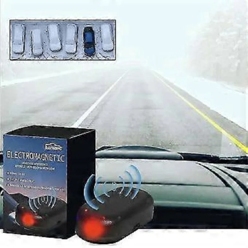 3PCs Antifreeze Car Instrument Car Windshield Snow Removal Car Window Glass Deicing Electromagnetic Interference Anti-ice