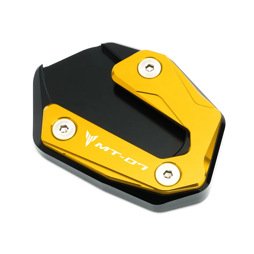 For Yamaha Mt07 Mt 07 2014-2022 2021 CNC Brand-new Motorcycle Kickstand Enlarger Foot Side Stand Extender Pad Enlarge Support