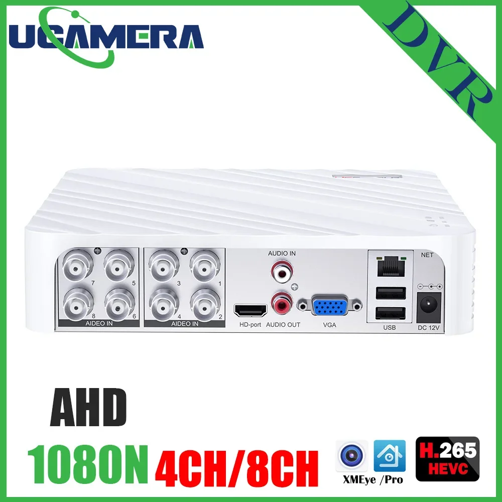 CCTV DVR 4 Channel 1080N AHD DVR Digital Video Recorder 4 IN 1 Hybrid DVR 1080P NVR Security Surveillance P2P