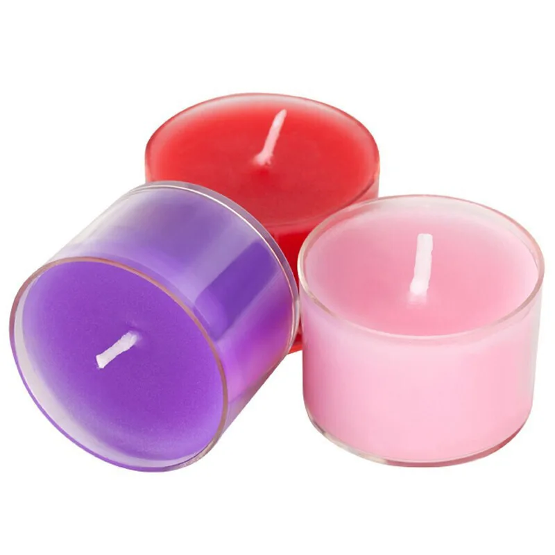 Bdsm Candle Erotic Games for Couple Low Temperature Candle wax Drip Sex Bed Flirting Teasing Massage Candles Ehance Desire