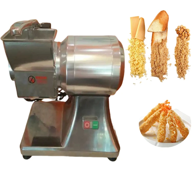 Máquina Trituradora de Pan Rallado en Seco y Rallador de Queso Parmesano, Nueva y en Oferta