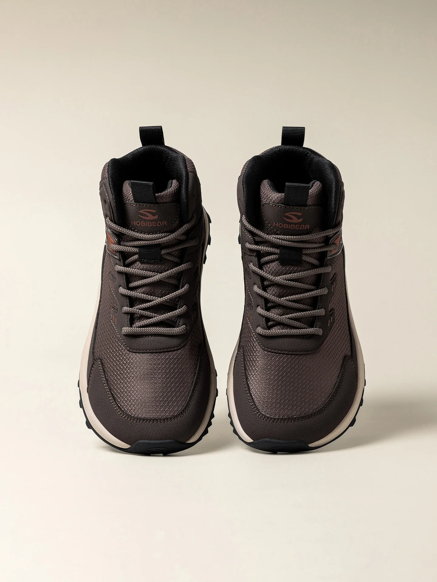 HOBIBEAR Herren Knöchelhohe Wander- und Laufschuhe mit Breiter Passform, Rutschfeste Outdoor-Trail-Wanderschuhe für Männer – Detail 18