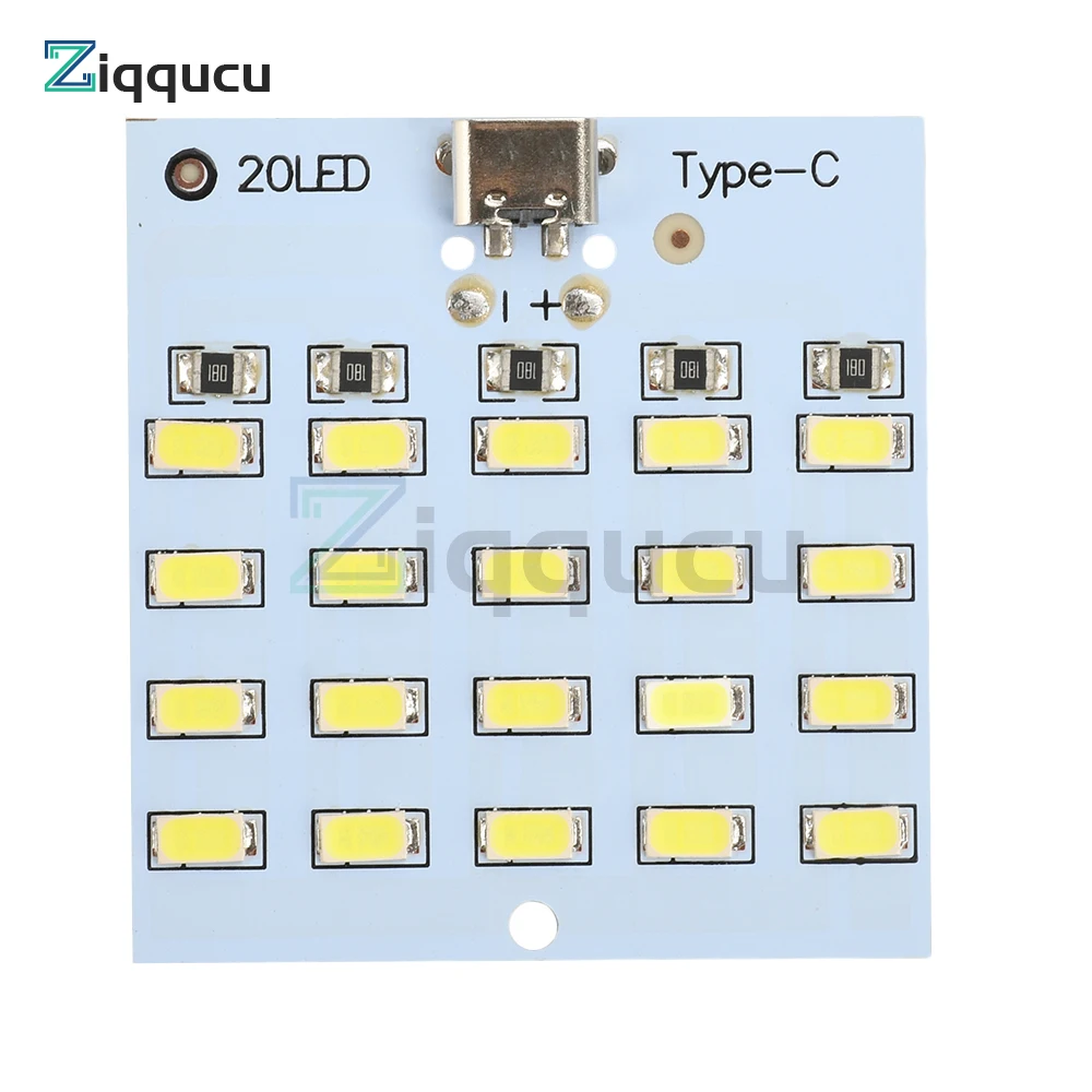 5730 SMD 5 V ~ 470mA 430mA blanc USB 5730 Micro panneau d'éclairage LED d'urgence USB lumière mobile lumière de secours veilleuse