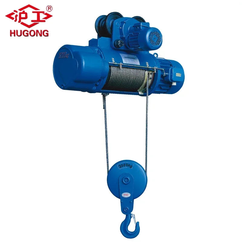 

3 Phase Motor 5 Ton 6M CD1/MD1 Wire Rope Electric Hoist