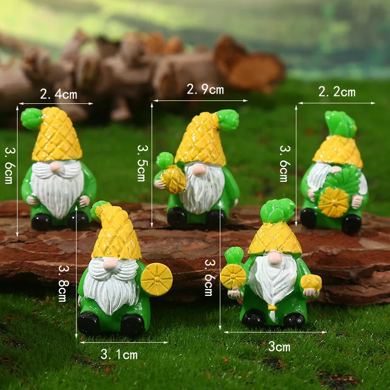 Creative Christmas Santa Claus Ornament Set - Mini Scene Decor Props Tabletop Photo Backdrop Festive Atmosphere Gift Handmade