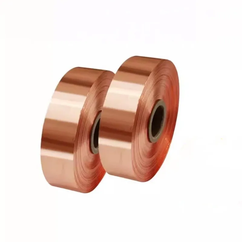 5m/10m Thickness: 0.2mm Width: 20mm Pure T2 Copper Cu Metal Sheet copper belt copper strap copper strip