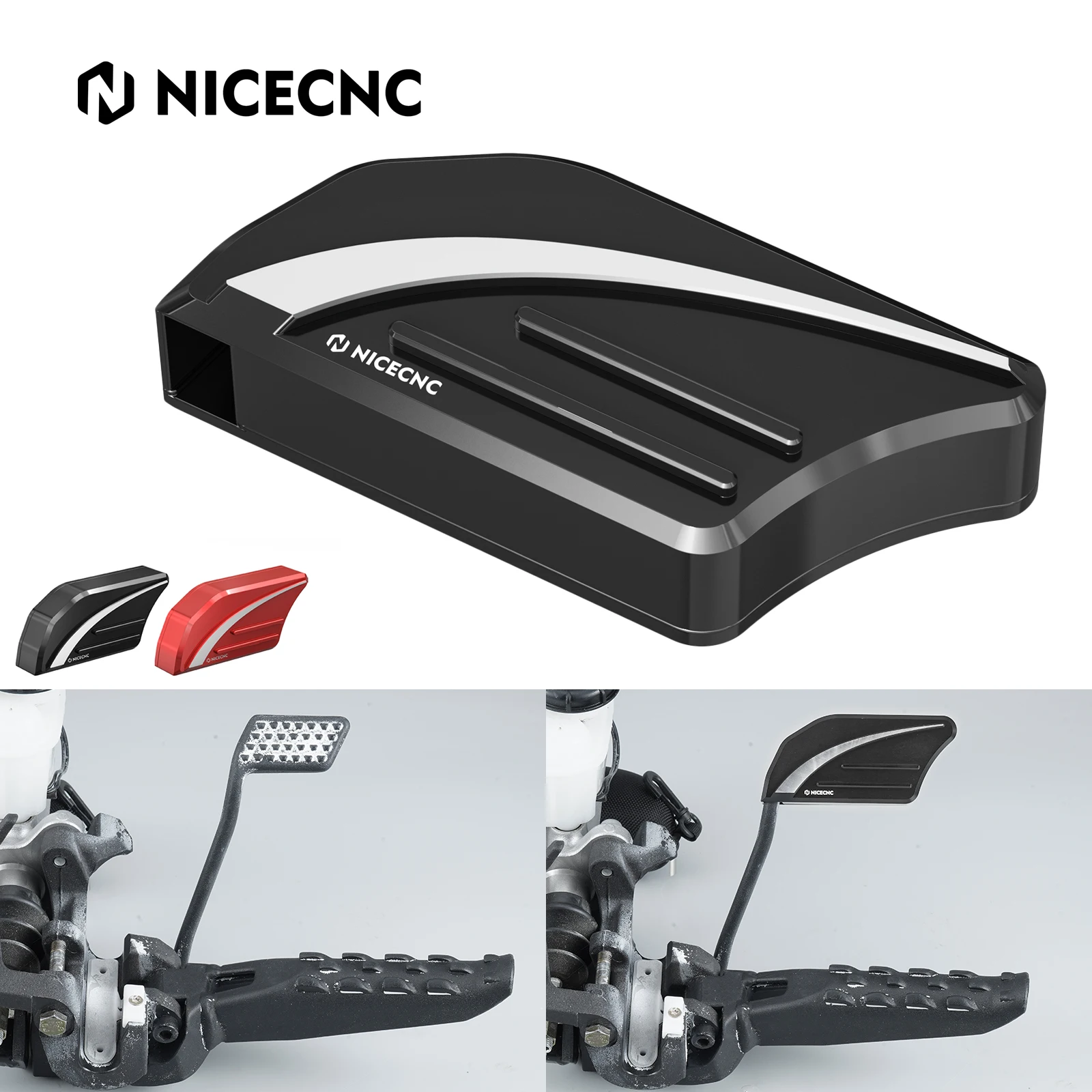 

Brake Pedal Extension Pad Brake Lever Tip for Can-Am Ryker 600 900 Ace Ryker 900 Sport Ace Ryker 900 Rally Edition Ace 2022 2023